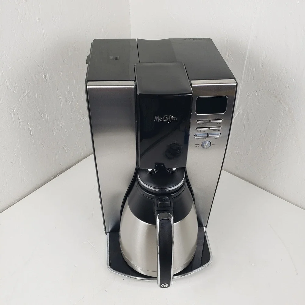 Mr. Coffee BVMC-PSTX91 10-Cup Thermal Programmable Coffee Maker Stainless Black